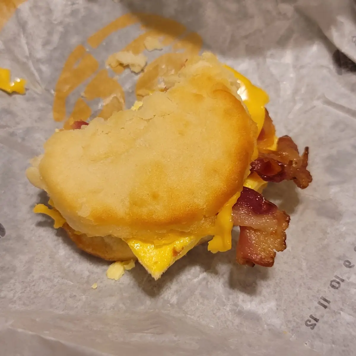 Bacon Egg and Cheese Buttermilk Biscuits