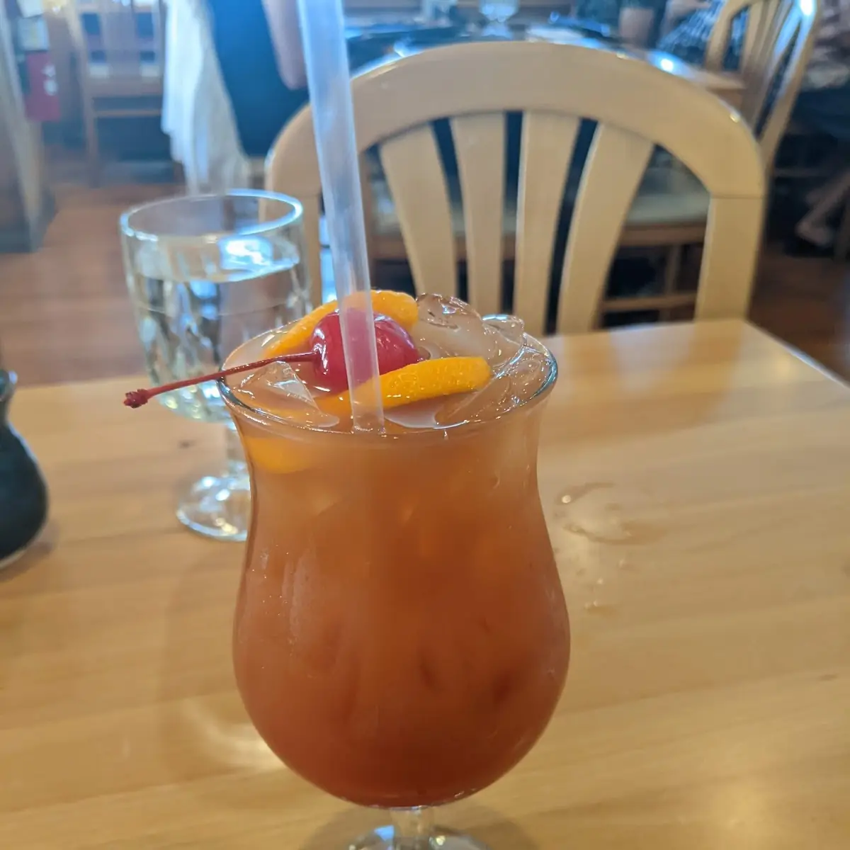 Lychee Martini and Mai Tai