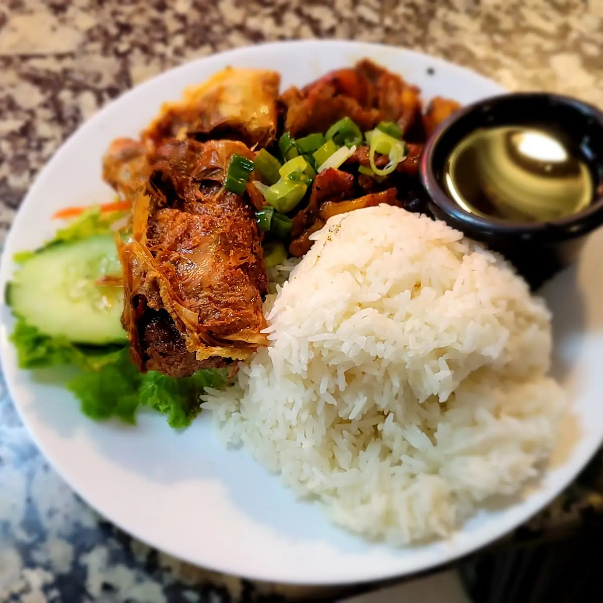 Adobo Chicken & Egg with Rice