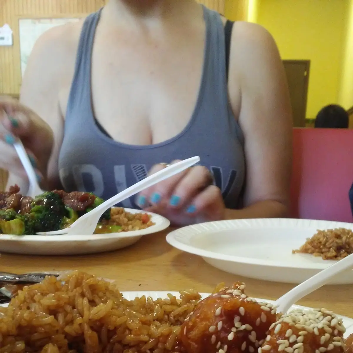 Sesame Chicken or Beef