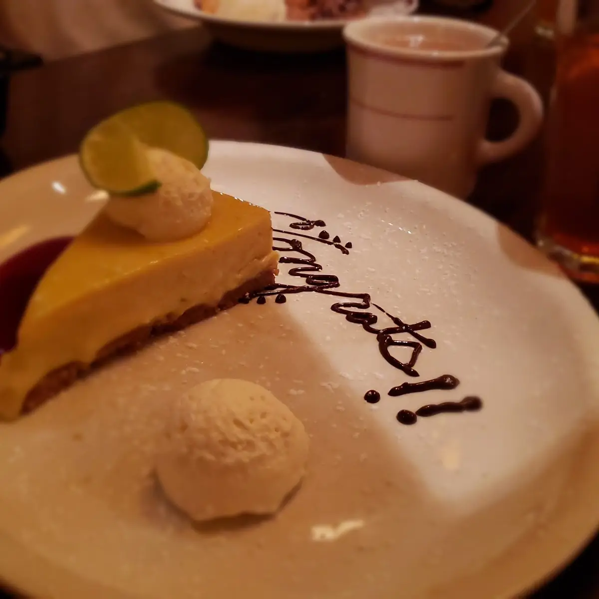 Key Lime Pie with Candied Vanilla Cookie Crust