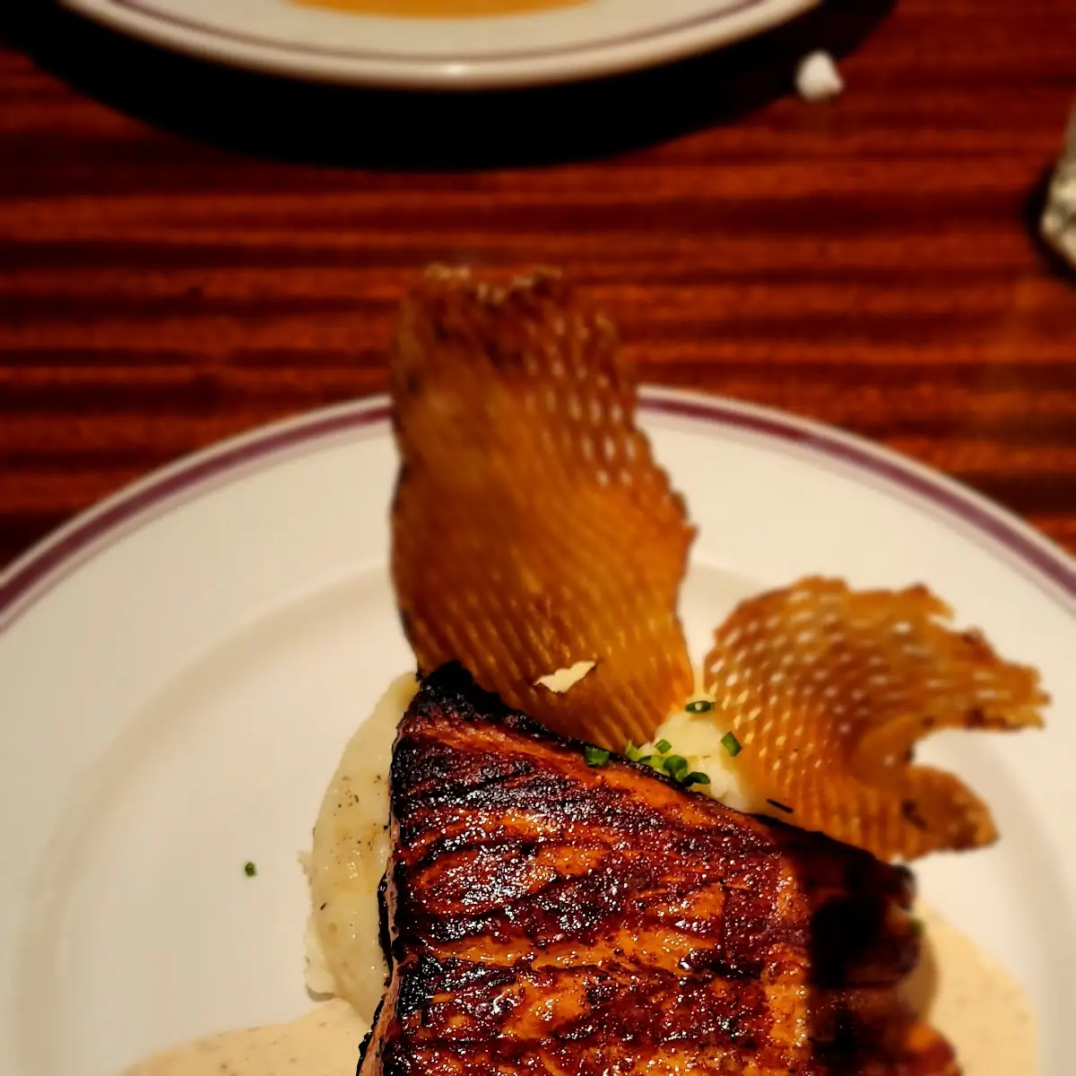 Short Smoked Grilled Salmon