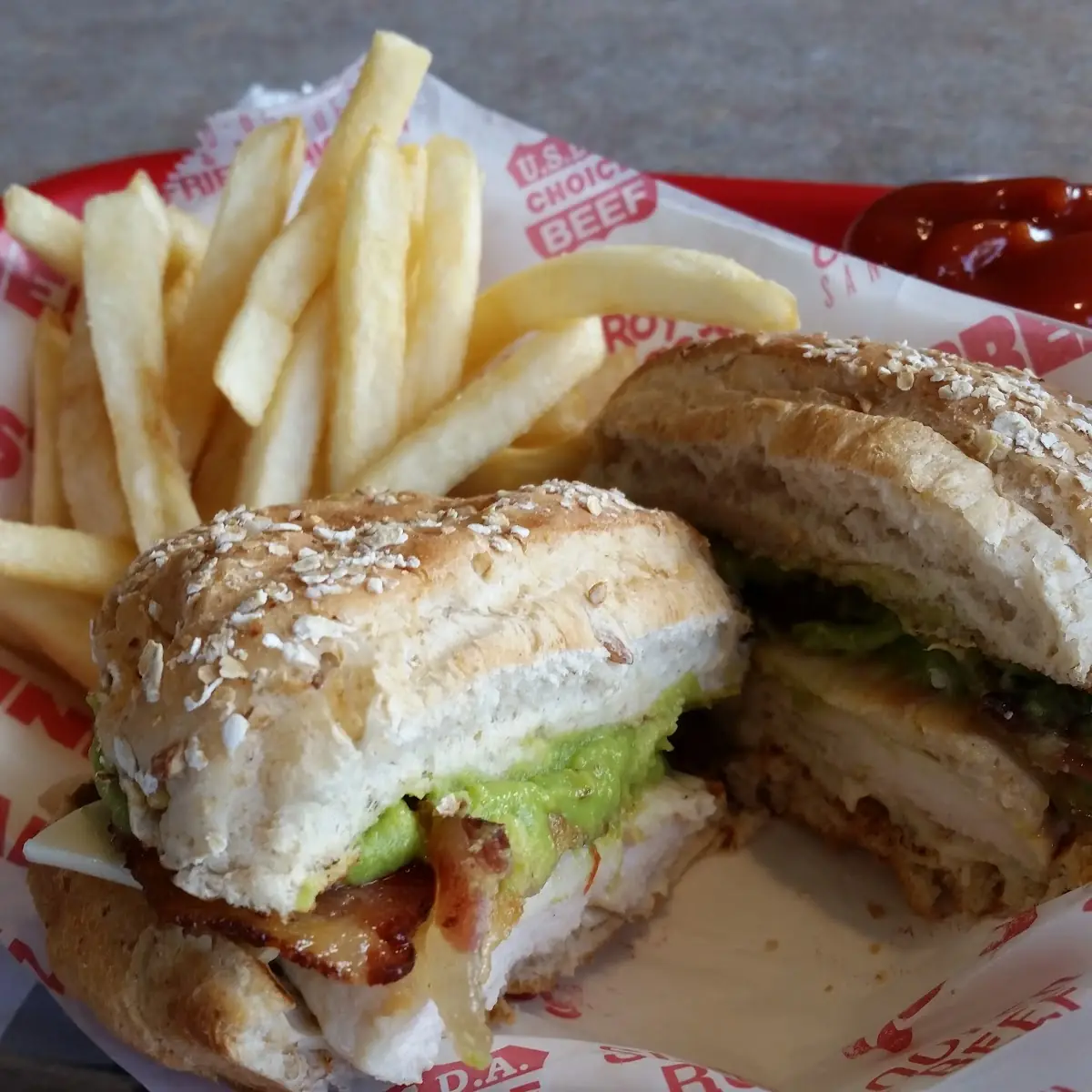 Grilled Chicken Sandwich Combo