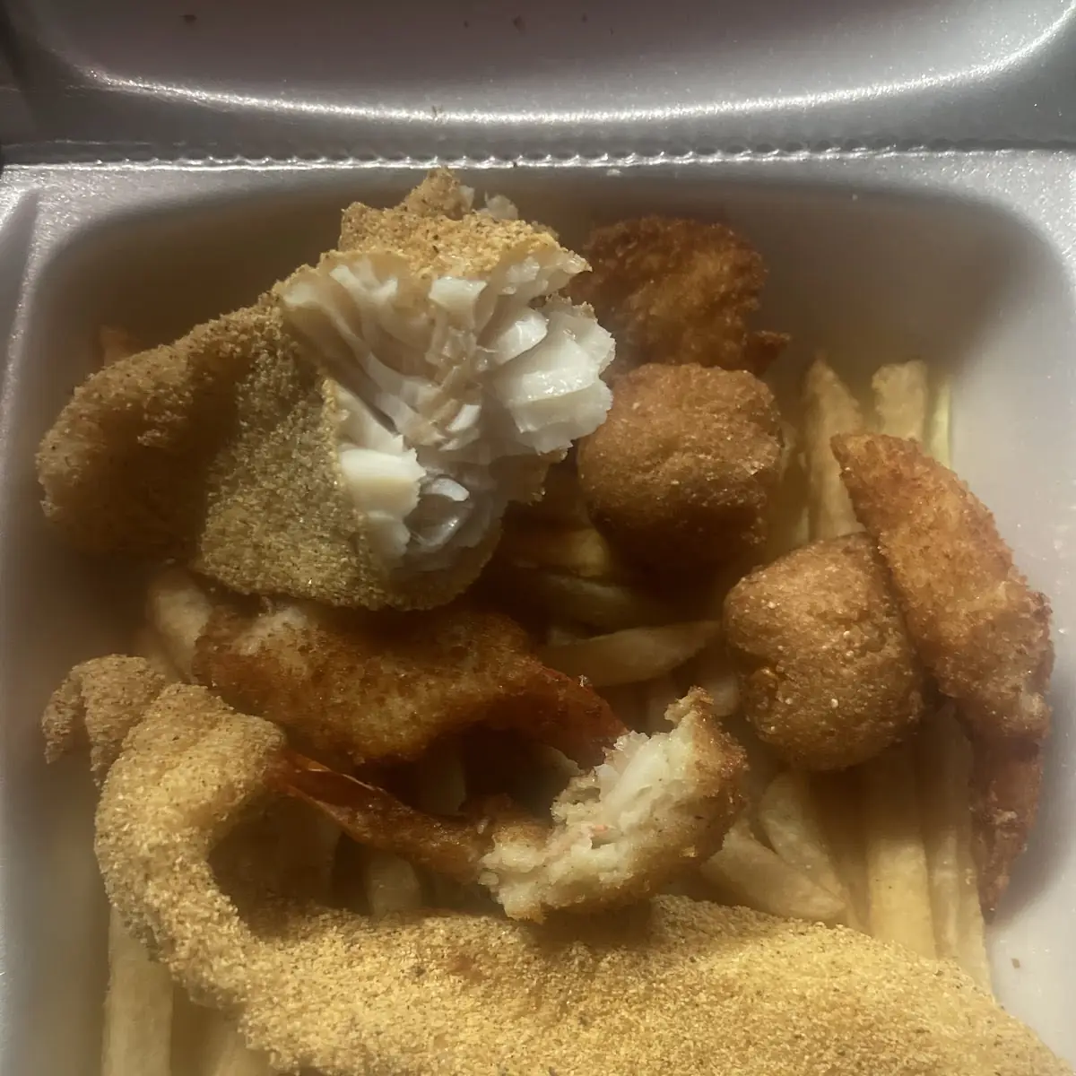 Catfish & Shrimp Basket