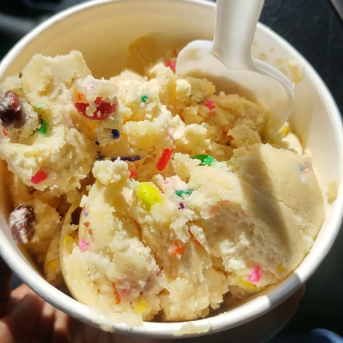 Birthday Cake Edible Cookie Dough