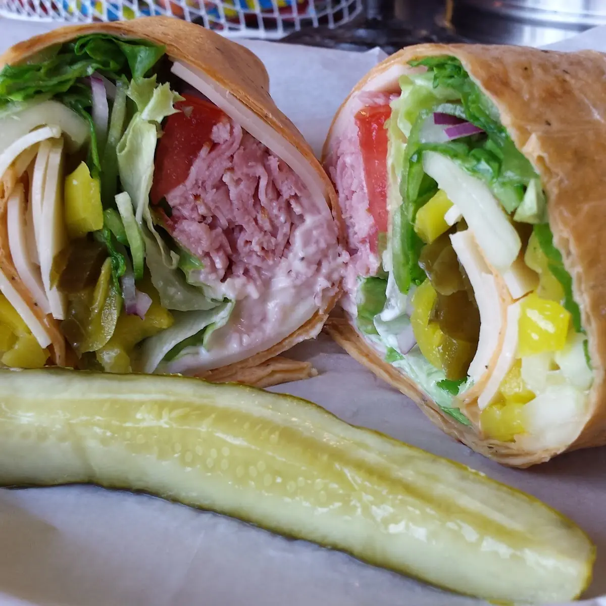 Turkey-Bacon-Ranch Wrap