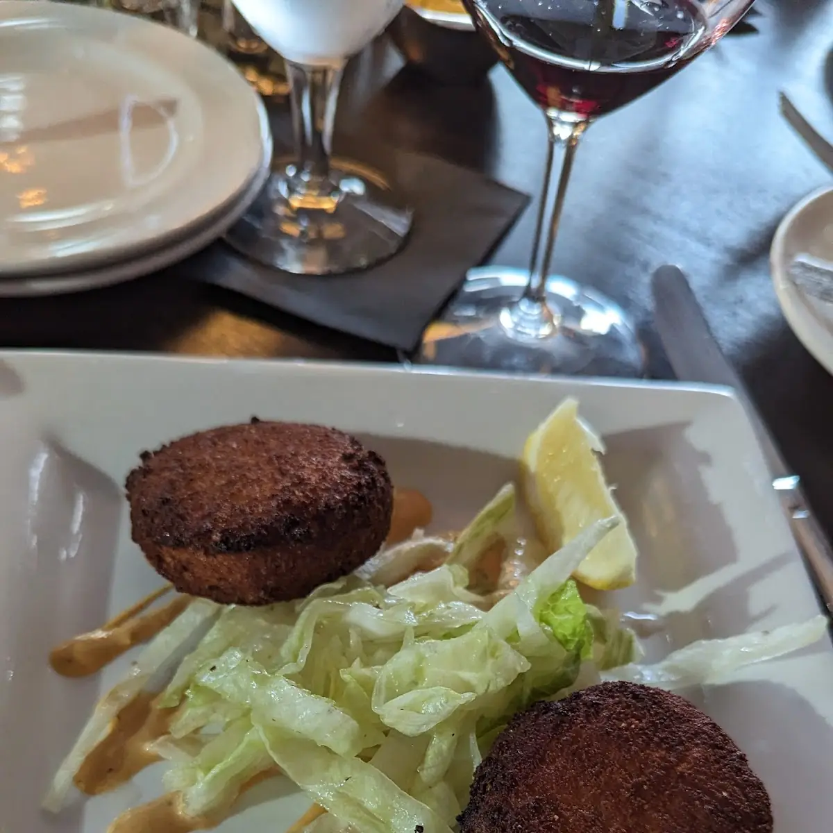 Crab Cake Appetizer