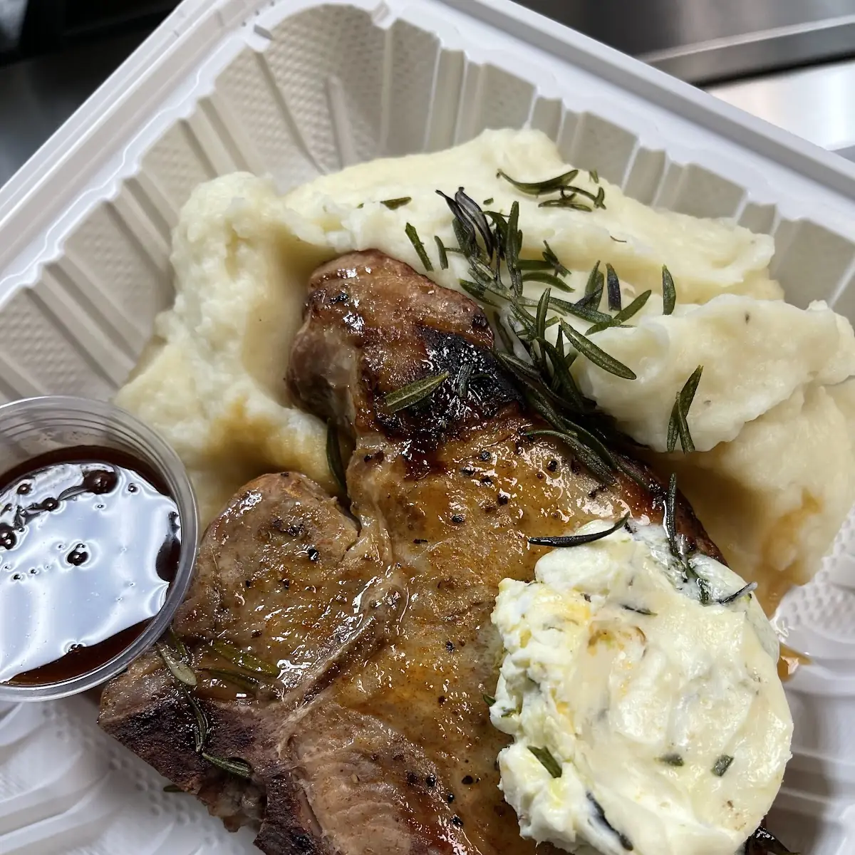 Pork Chop & Mashed Potatoes