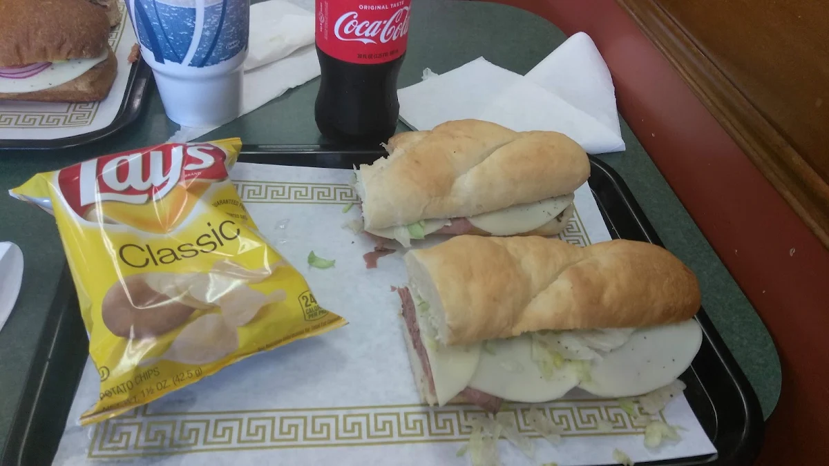 Roast Beef and Provolone Cheese Sandwich