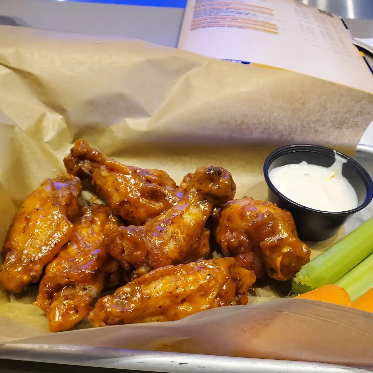 Thai Curry Chicken Wings