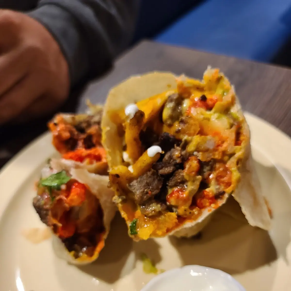 Hot Cheetos Asada Burrito