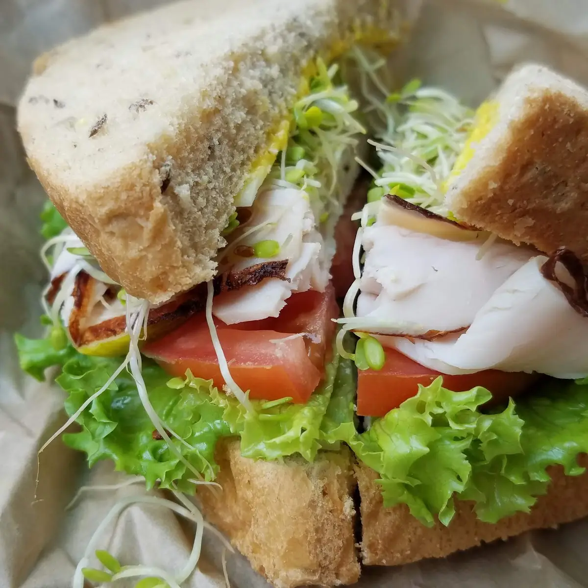 Build Your Own Turkey Sandwich