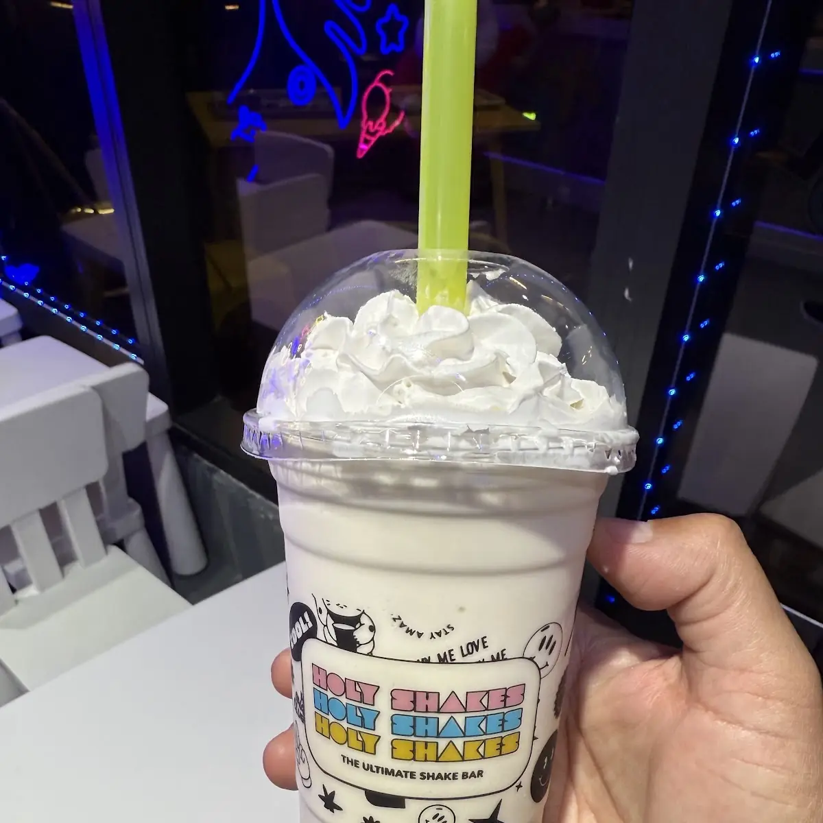 Vanilla Shake with Whipped Cream