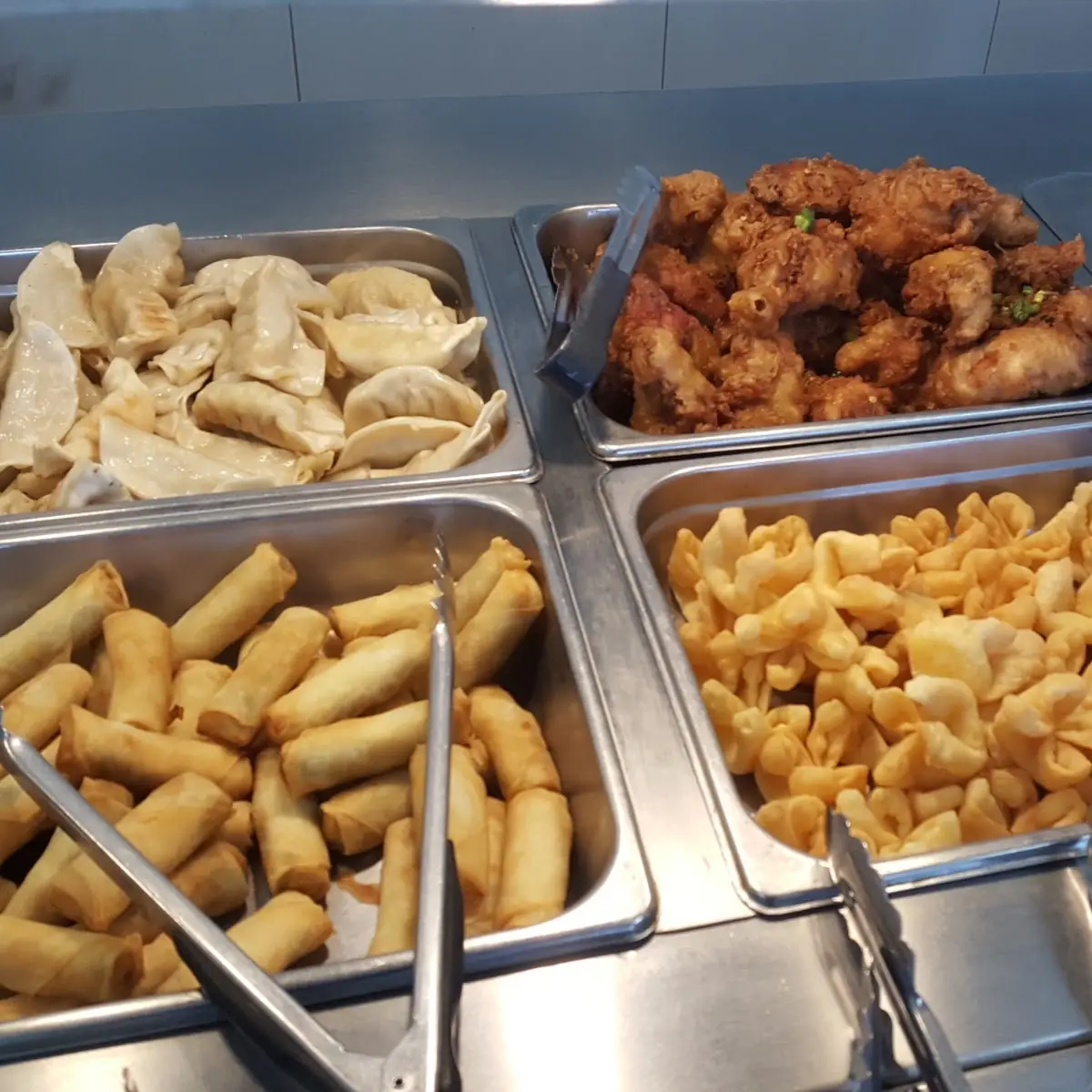 Buffett Styled Chinese Food Lunch