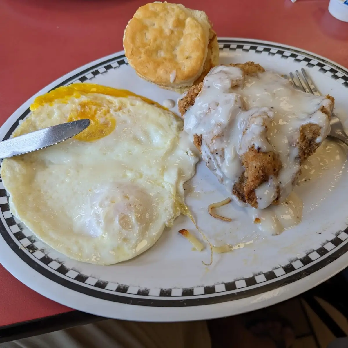 Chicken Fried Steak and Eggs