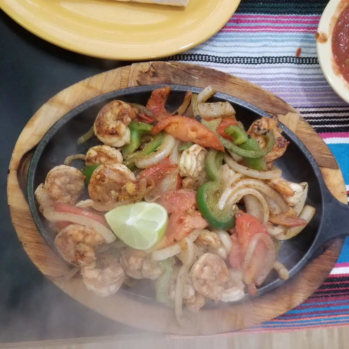 Shrimp Fajitas
