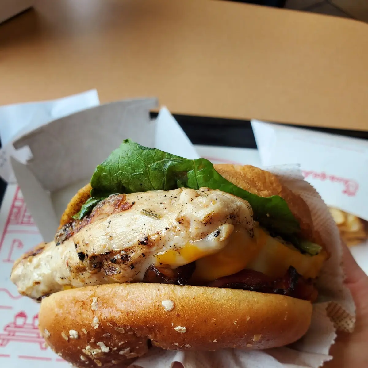 Grilled Chicken Club Meal