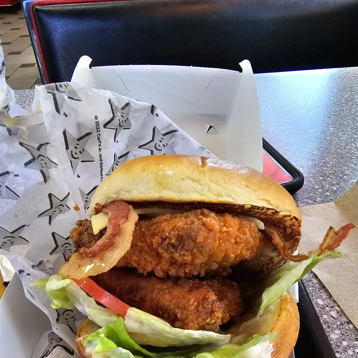 Bacon Swiss Chicken Sandwich