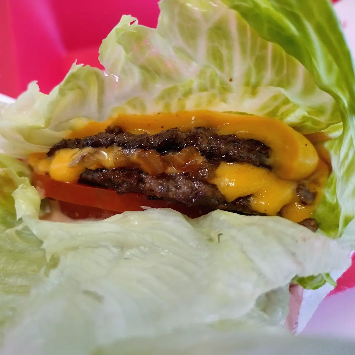 LW Double Double w Grilled Onions