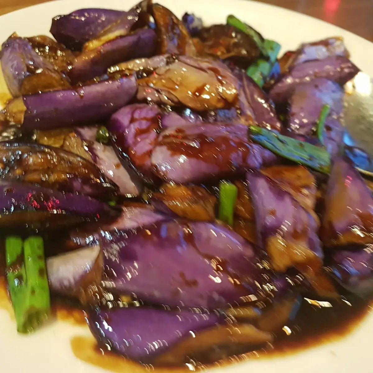 Eggplant in Garlic Sauce