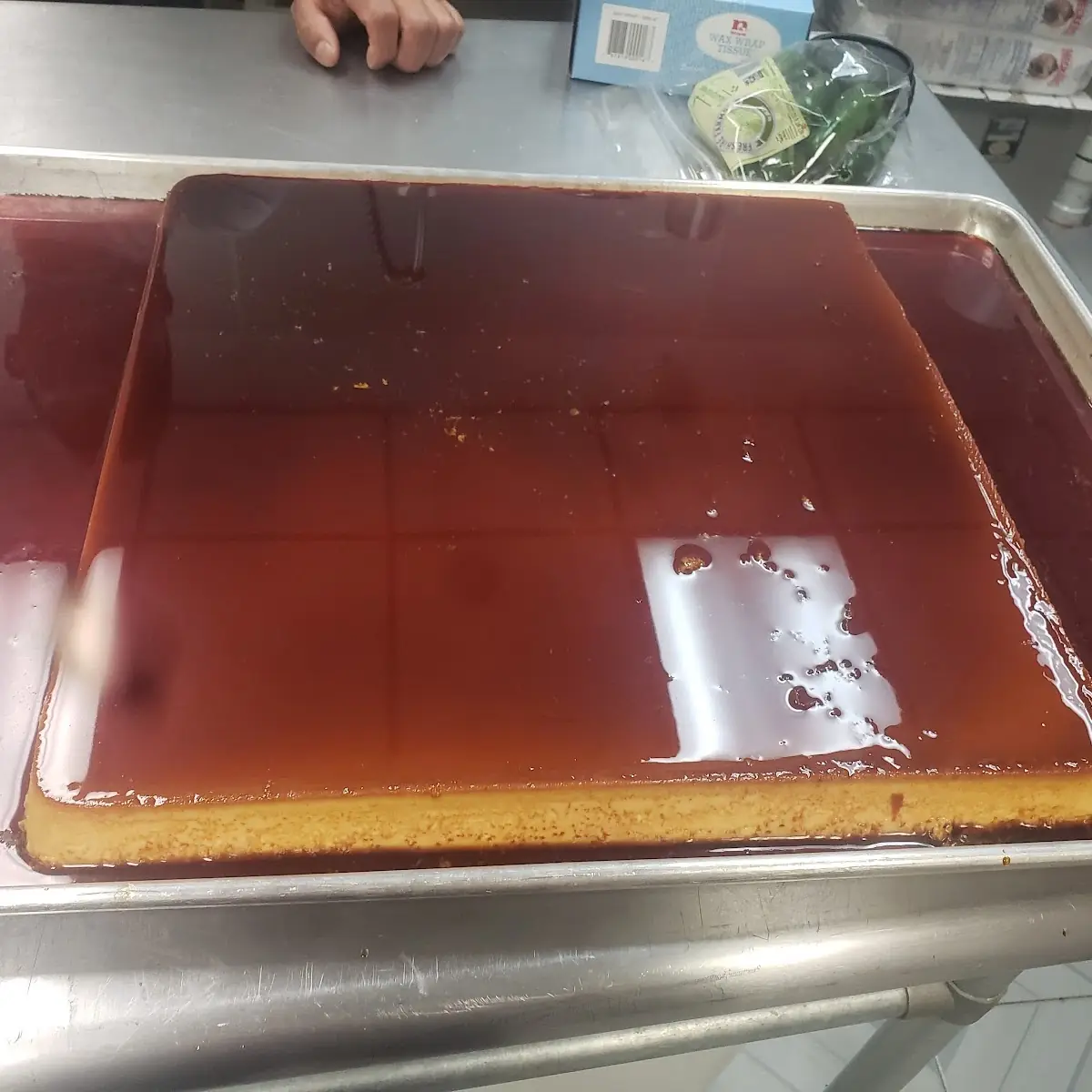 Flan Napolitano