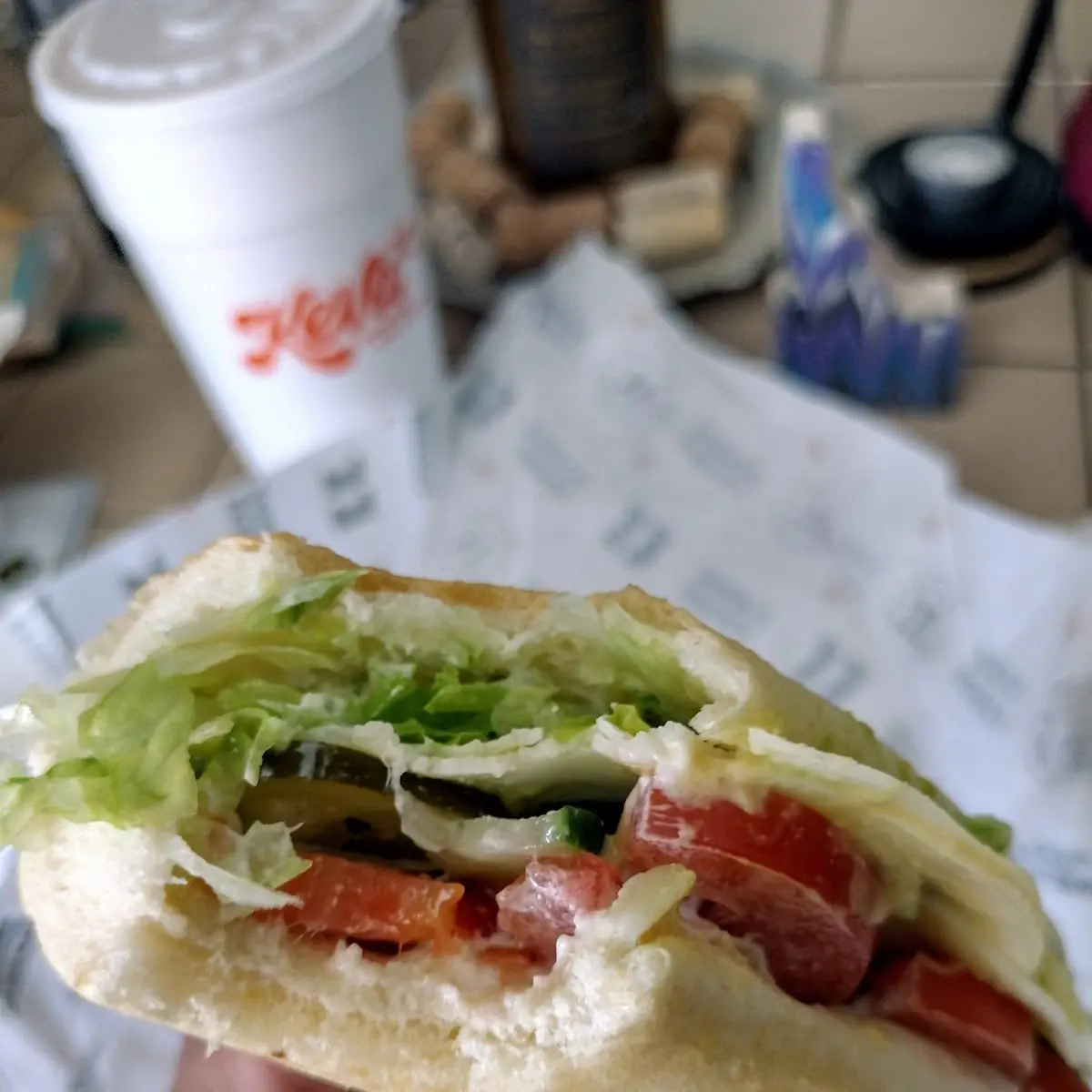 6 Veggie Sandwich