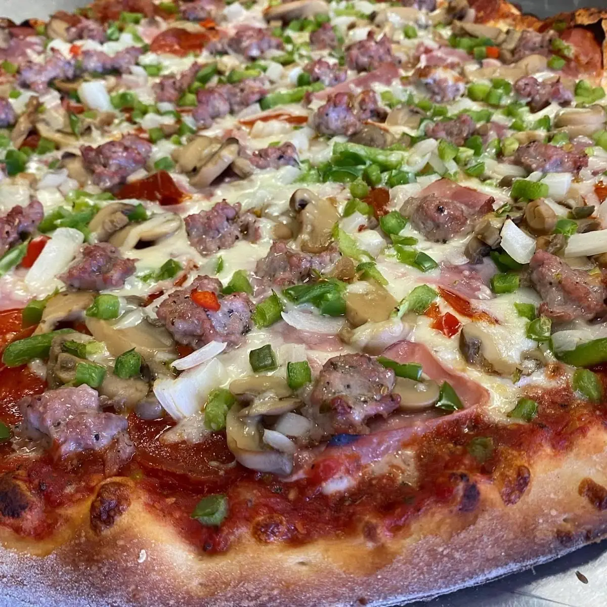 All Meat Pizza