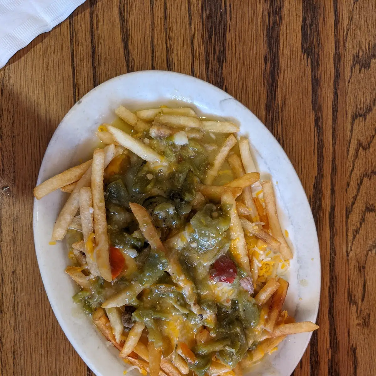 Green Chili Fries
