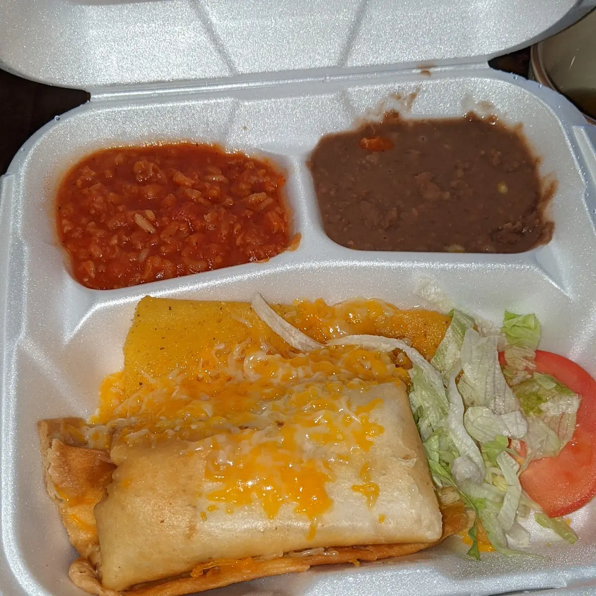 Shredded Beef and Cheese Burrito