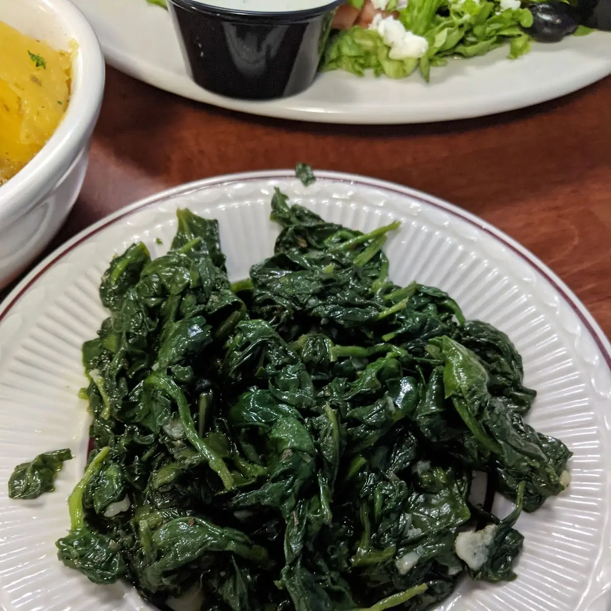 Sautéed Spinach