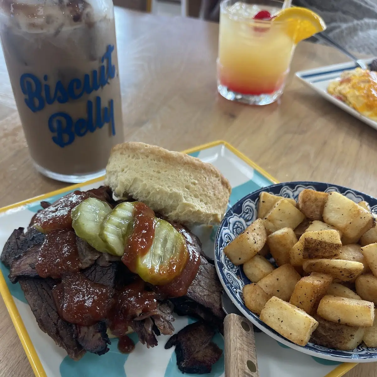 Brisket Biscuit