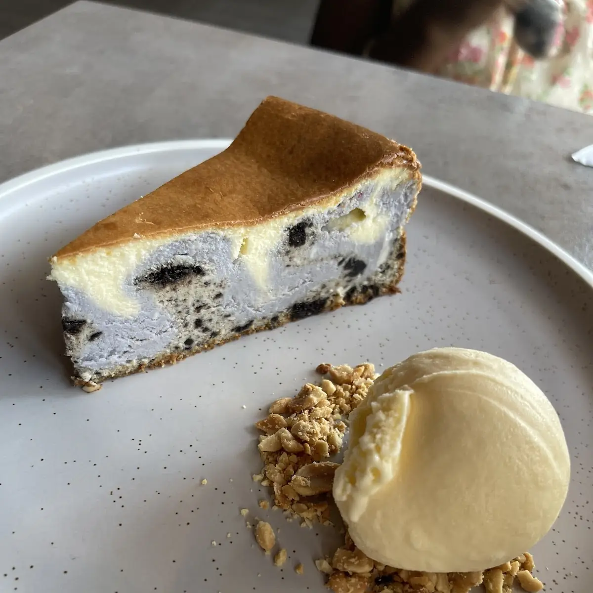Taro Brûlée Cheesecake