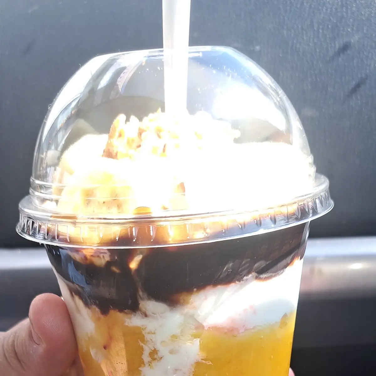 Upside Down Banana Split
