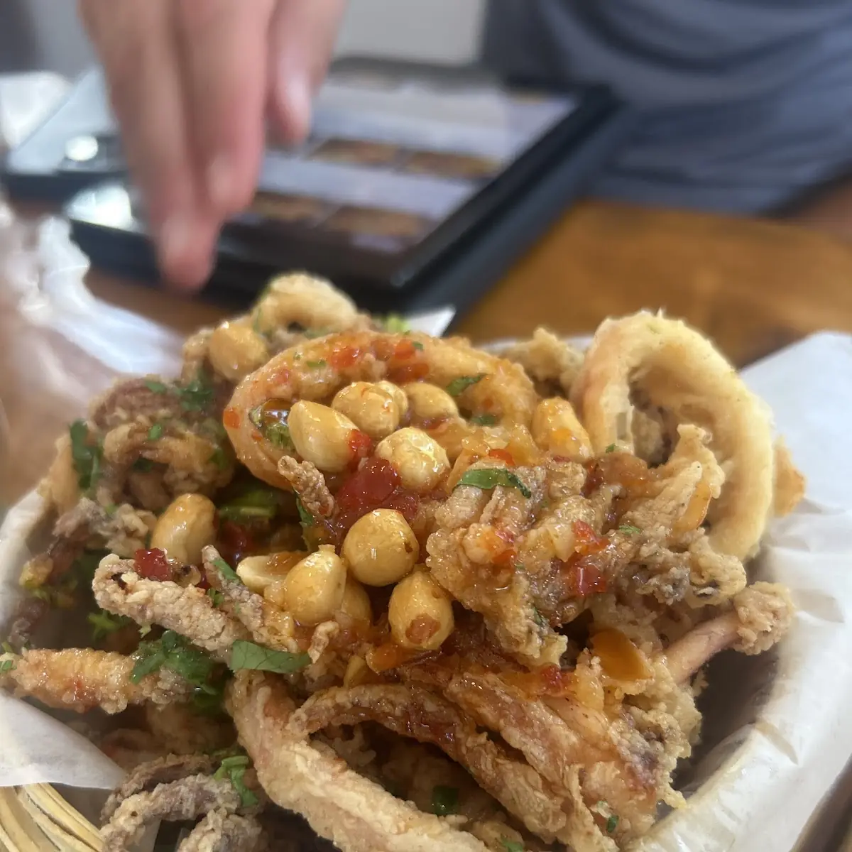 Crispy Calamari & Thai Habanero