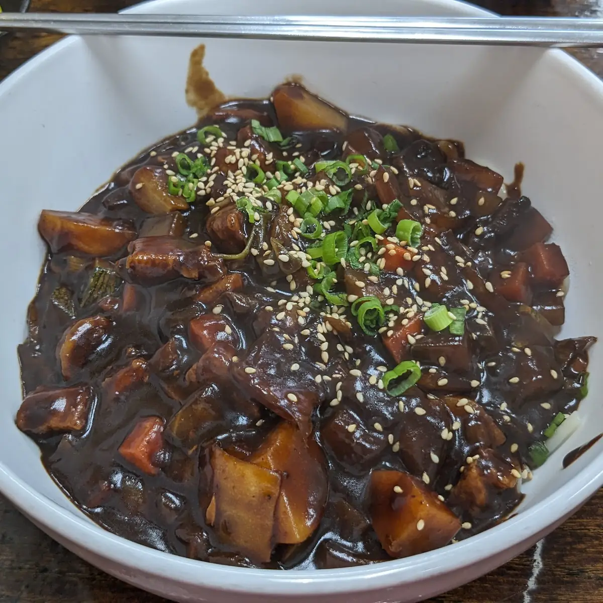 Black Bean Sauce Noodle
