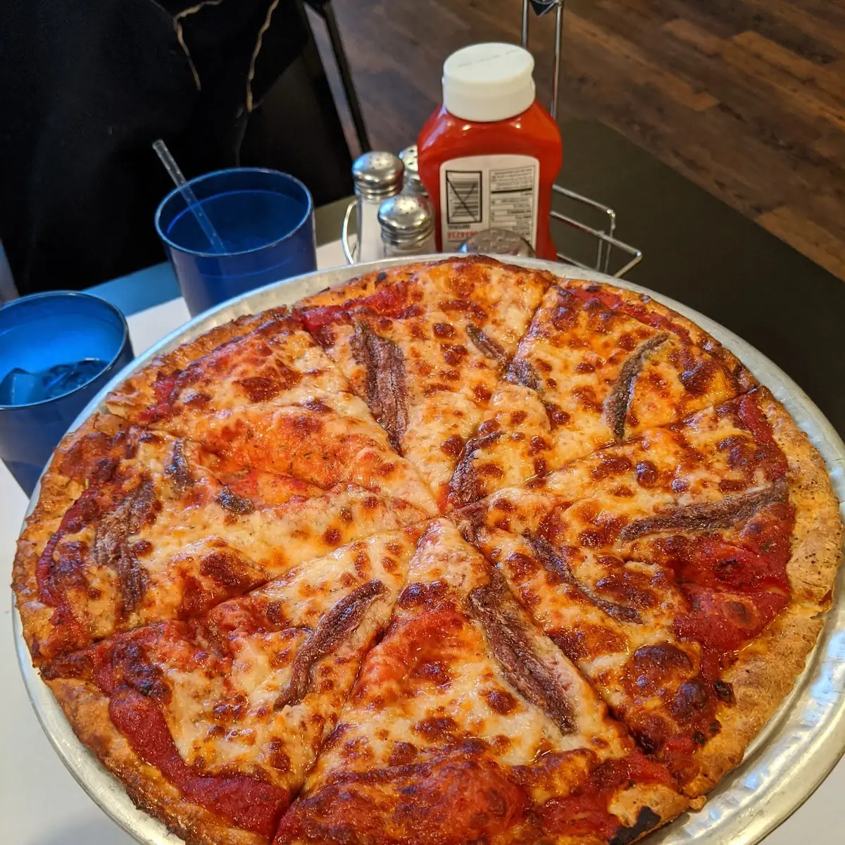 Anchovy Cheese Pizza