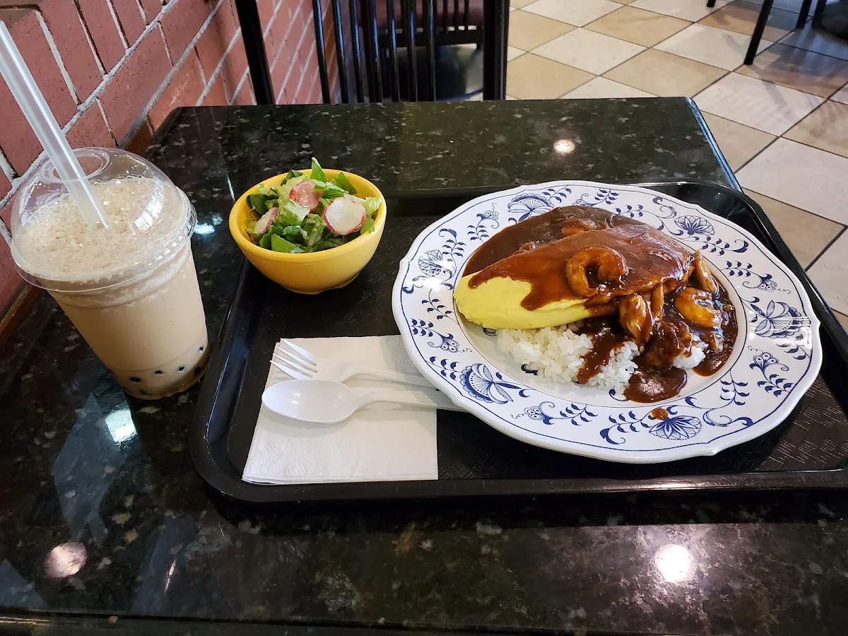 Shrimp Omelette