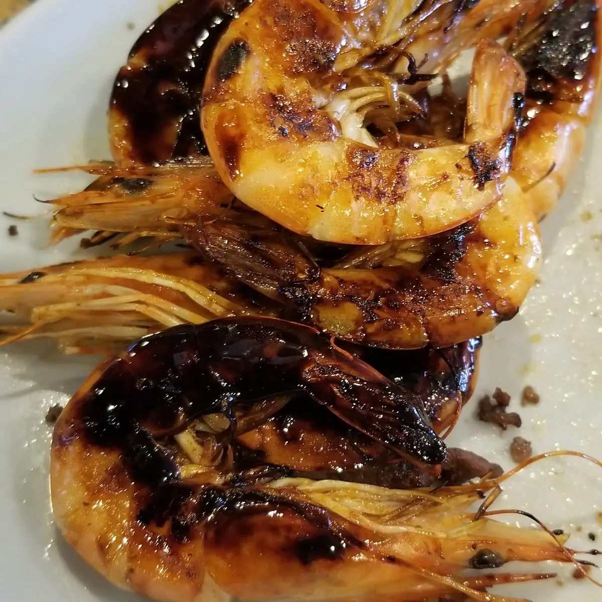 Grilled Shrimp with Soy Sauce
