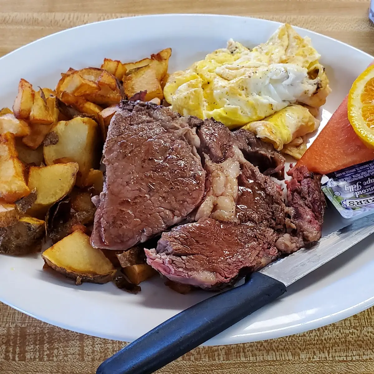 Prime Rib and Eggs