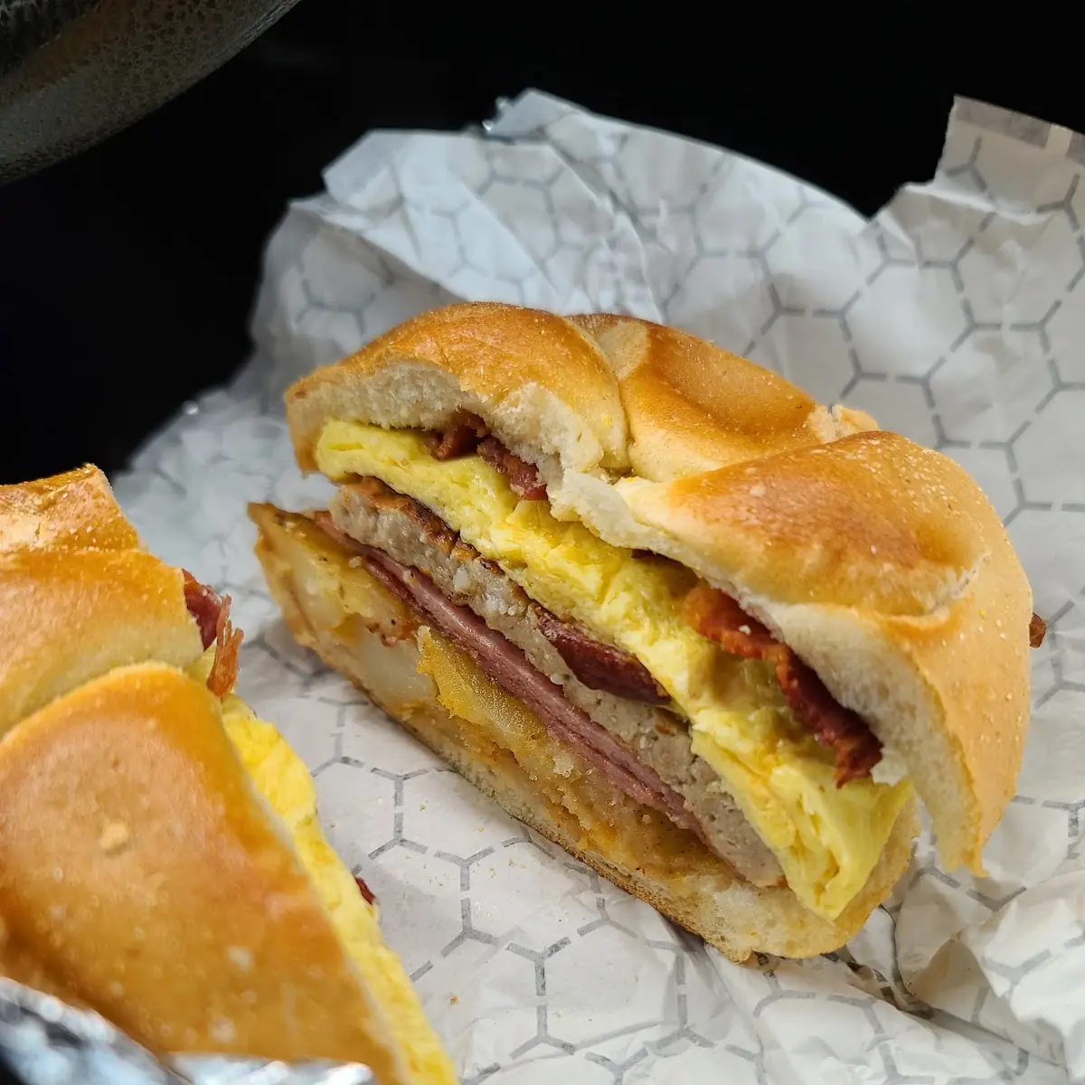 Turkey Sausage & Egg Sandwich