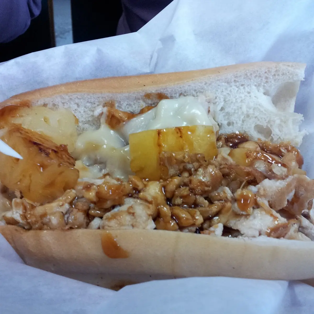 Hawaiian Chicken Cheesesteak