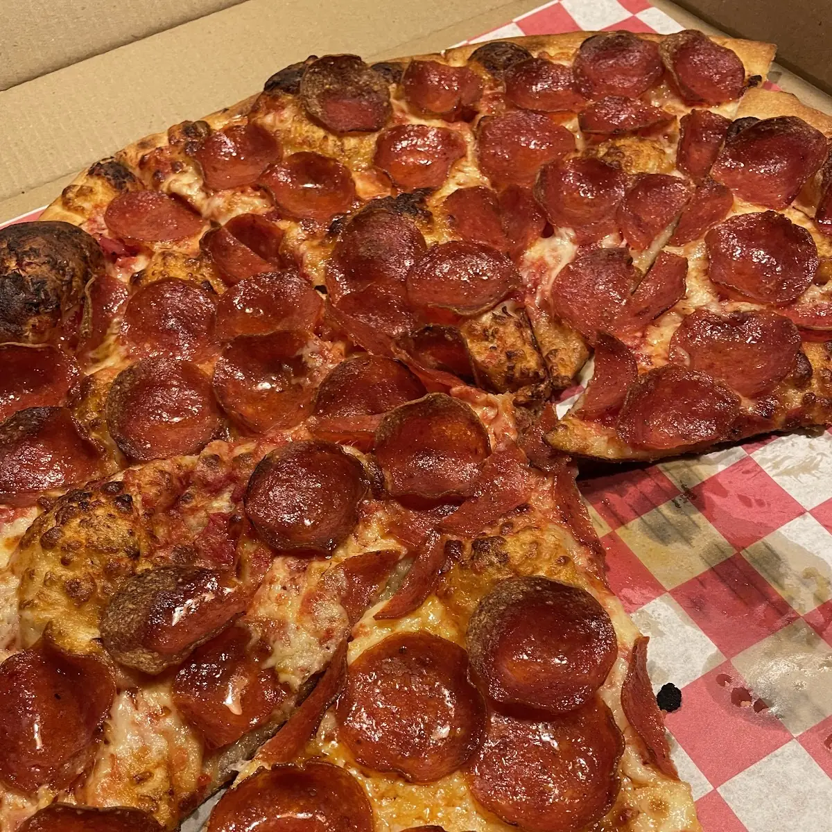 Thin Crust Large Pepperoni Pizza