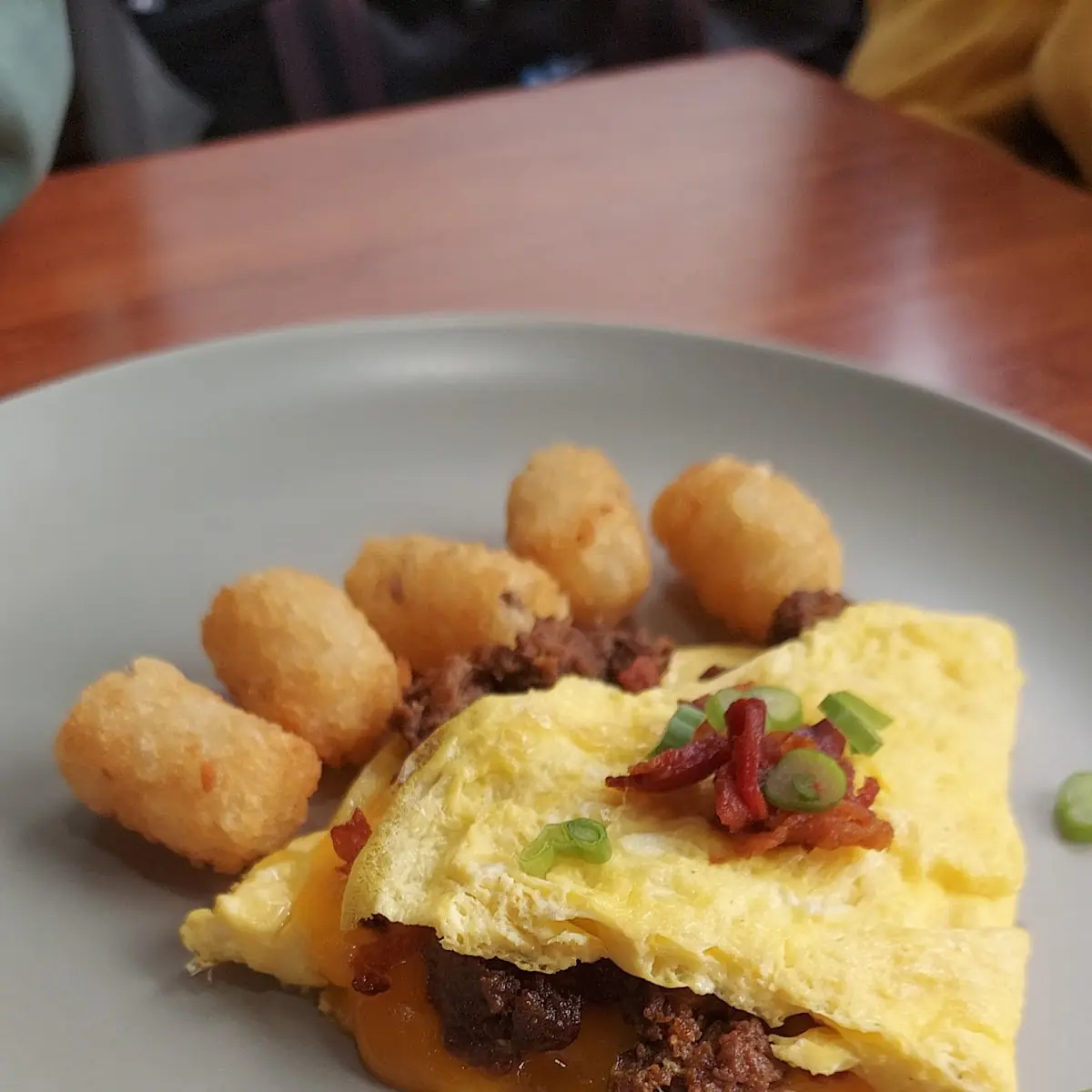 Omelette Cheese Burger