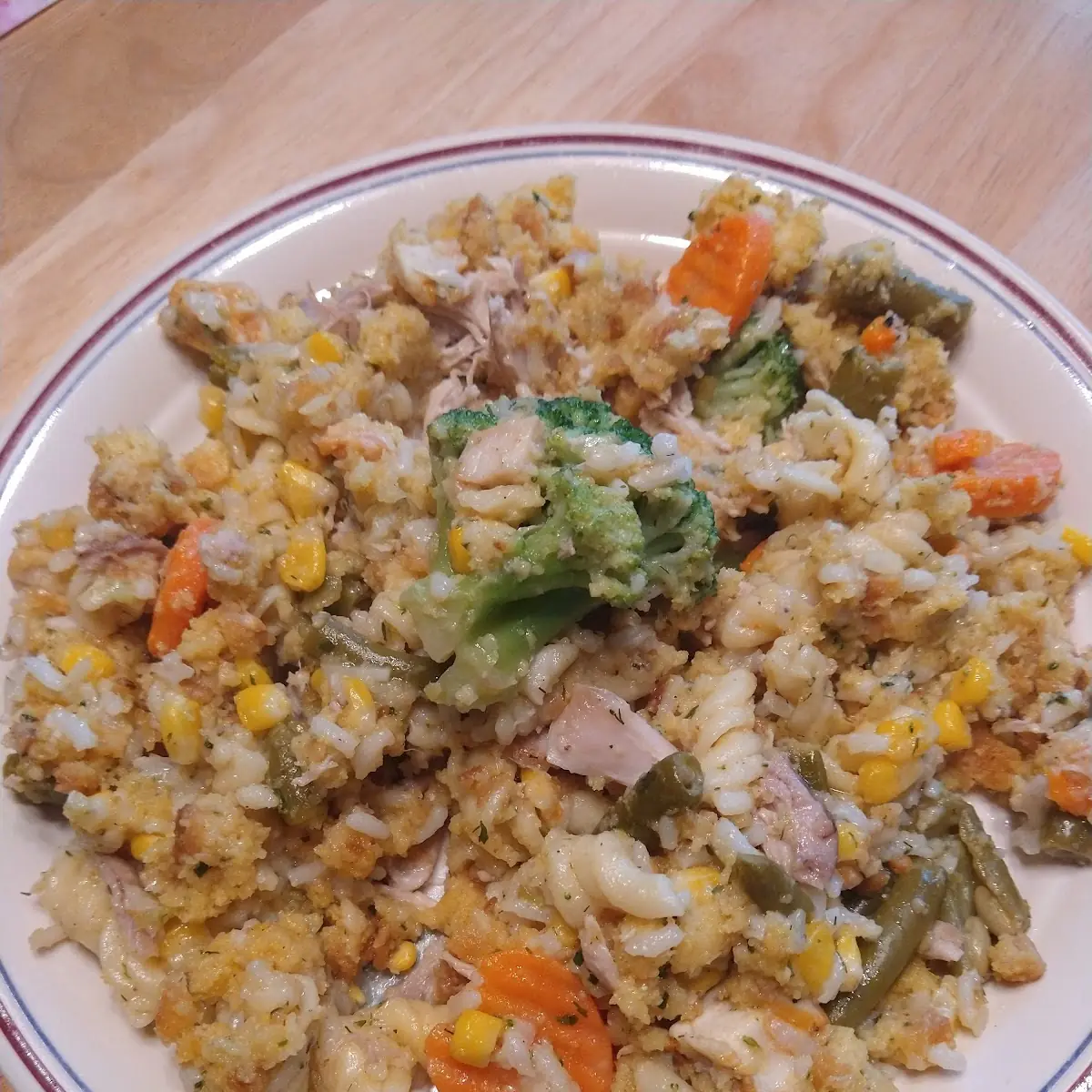 Country Cornbread Chicken Casserole