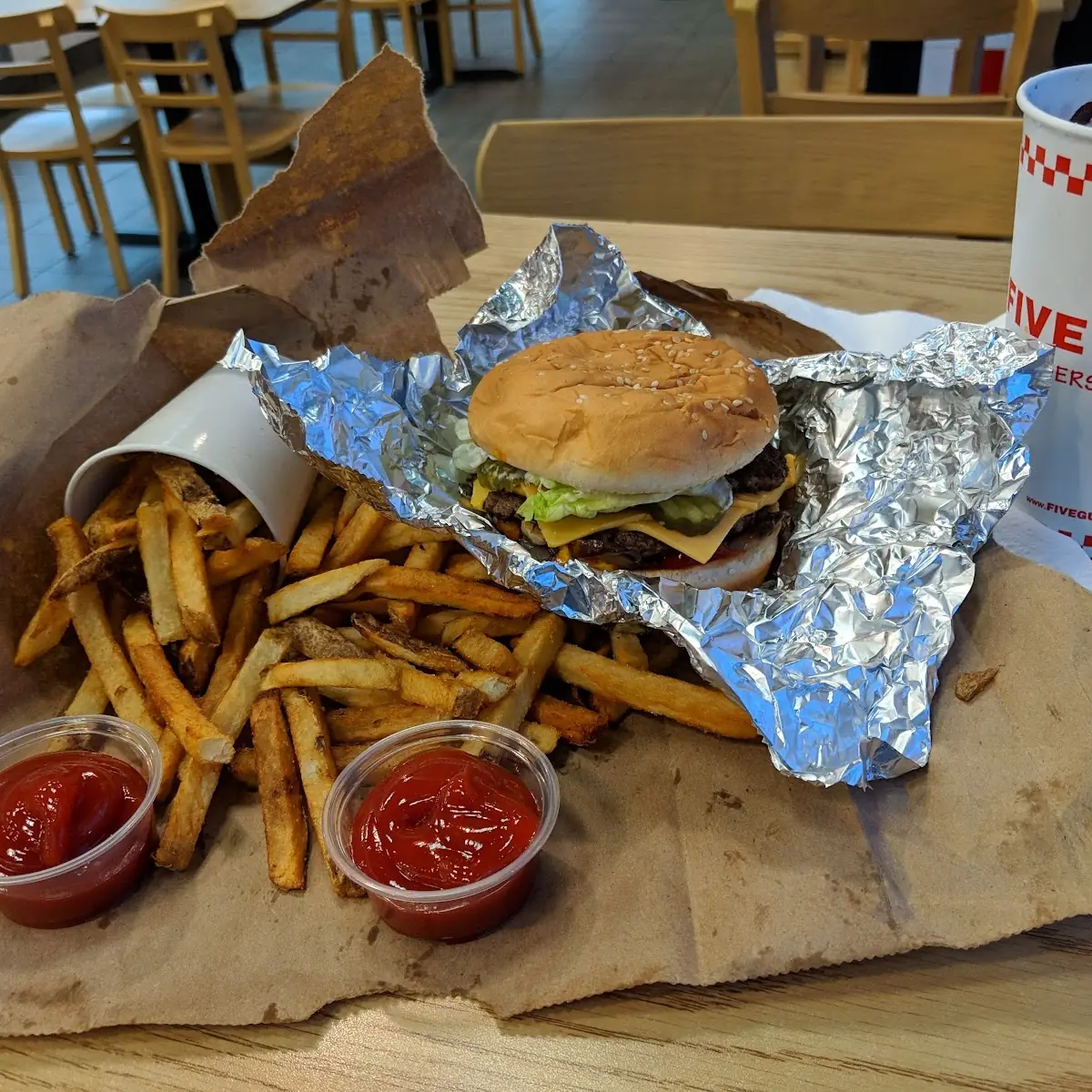 Double Cheeseburger Combo