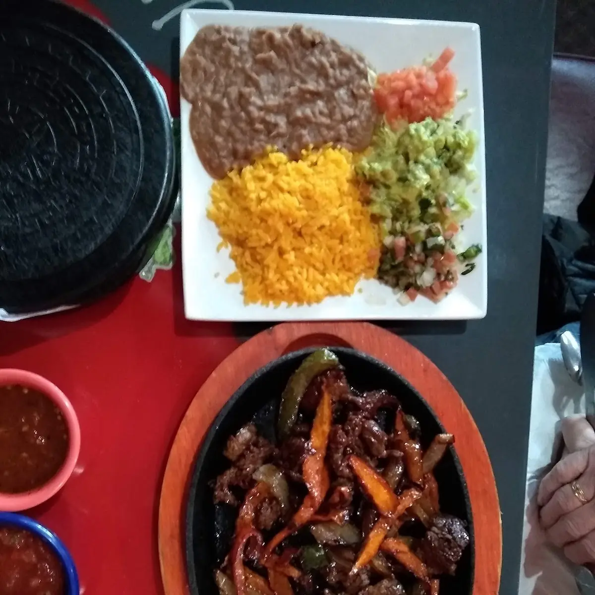 Steak Fajitas for One
