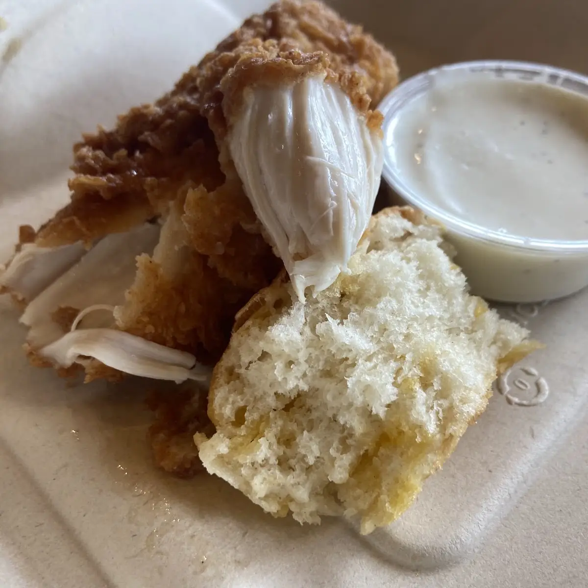 Crispy Tenders Cheese and Pickles