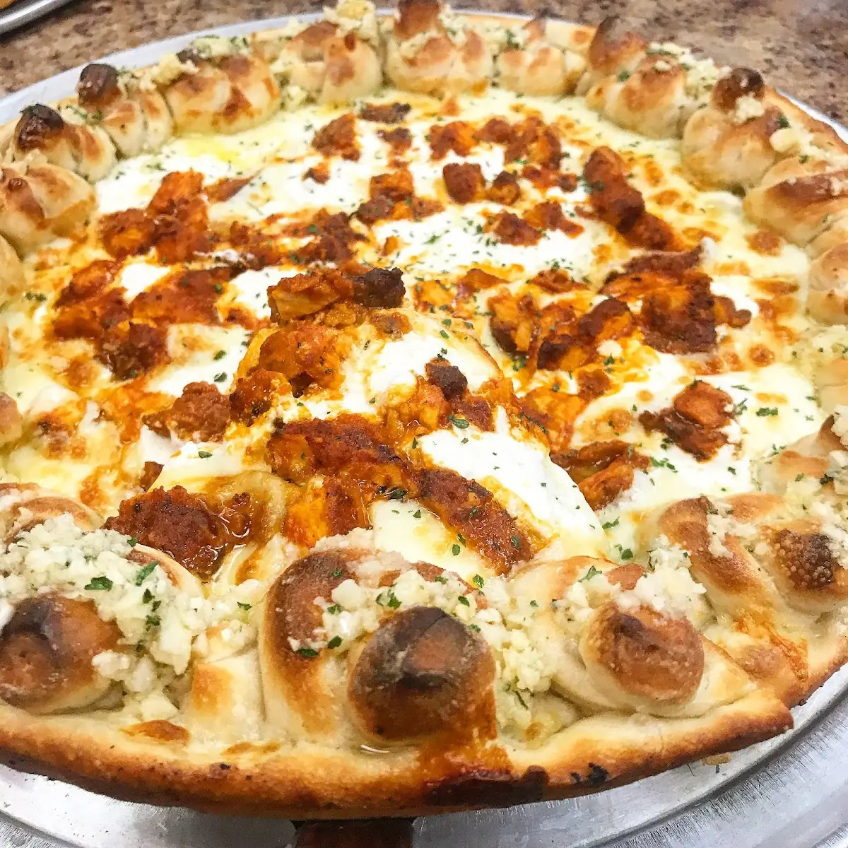 Great White Buffalo Pizza