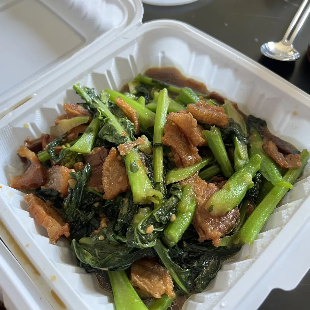 Chinese Broccoli with Pork