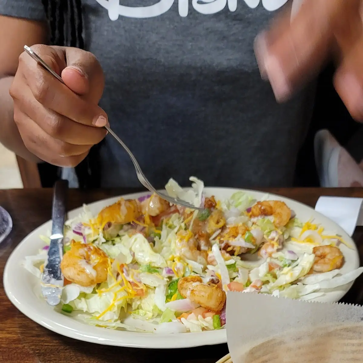 Grilled Shrimp Salad
